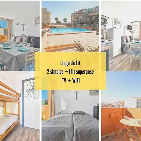 아파트 Cabana & Au Pied Du Port Eronne *